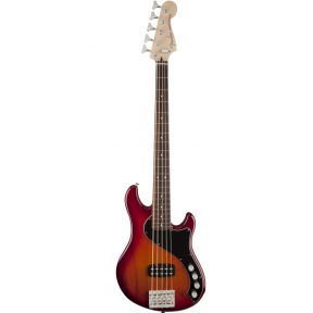 Fender Deluxe Dimension Bass V Aged Cherry Burst