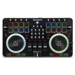 Numark Mixtrack Quad DJ Controller with Audio i/o